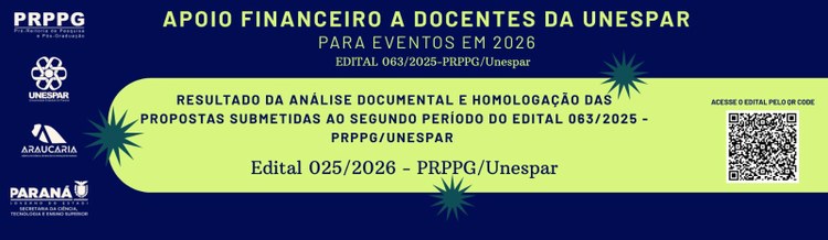 Edital 025/2026