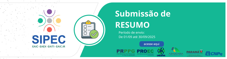 Inscrições VI SIPEC